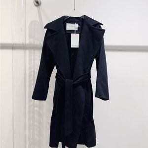 Authentic MaxMara Classic Black Trench Coat